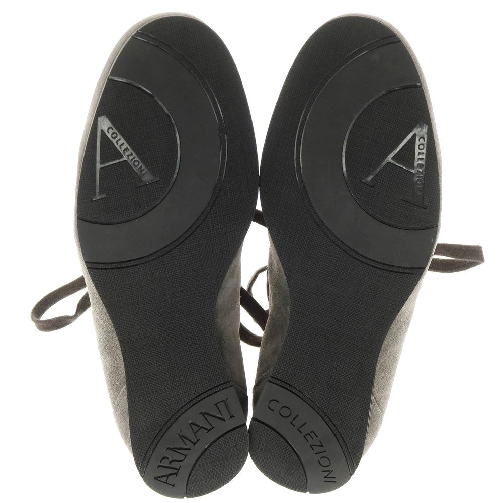[Used] [Unused] ARMANI COLLEZIONI suede sneakers, grey [Size 6 1/2] [GRY] [S/S/A/W] [Condition Rank S] [Men&