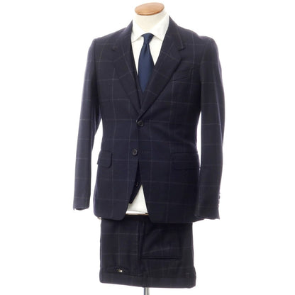 [Used] Paul Smith Collection Wool Three-Piece Two-Button Suit Dark Navy [Size M/L/82] [NVY] [A/W] [Condition Rank B] ​​[Men&