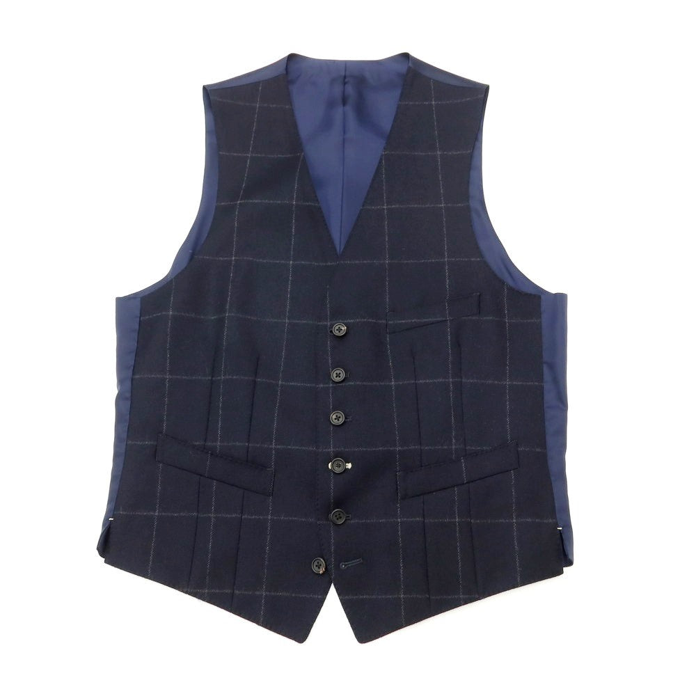 [Used] Paul Smith Collection Wool Three-Piece Two-Button Suit Dark Navy [Size M/L/82] [NVY] [A/W] [Condition Rank B] ​​[Men&