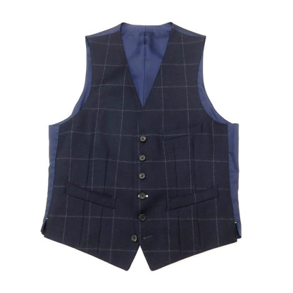 [Used] Paul Smith Collection Wool Three-Piece Two-Button Suit Dark Navy [Size M/L/82] [NVY] [A/W] [Condition Rank B] ​​[Men&