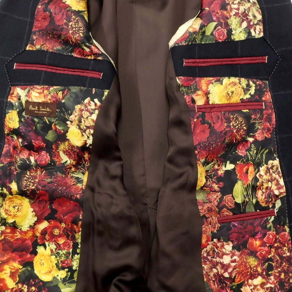 [Used] Paul Smith Collection Wool Three-Piece Two-Button Suit Dark Navy [Size M/L/82] [NVY] [A/W] [Condition Rank B] ​​[Men&