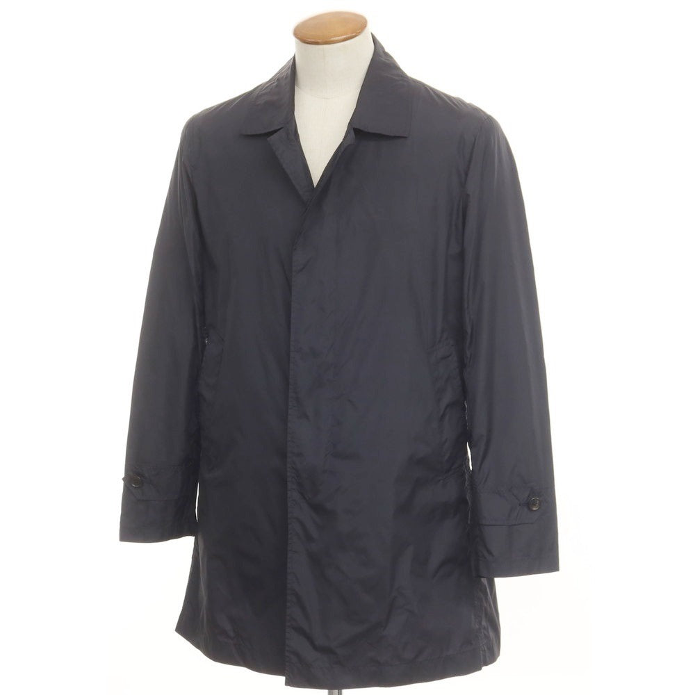 [Used] Brooks Brothers Nylon Balmac Coat, Dark Navy [M] [Condition Rank B] [Men&