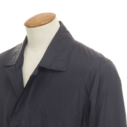 [Used] Brooks Brothers Nylon Balmac Coat, Dark Navy [M] [Condition Rank B] [Men&