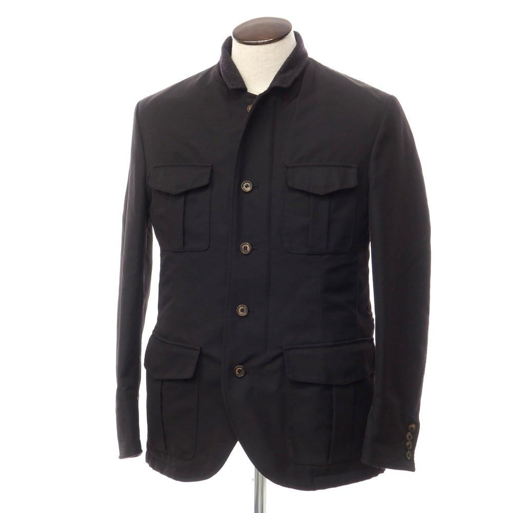 [Used] CRUCIANI Nylon Cashmere Field Jacket Blouson Black [Size 48] [BLK] [A/W] [Condition Rank A] [Men&