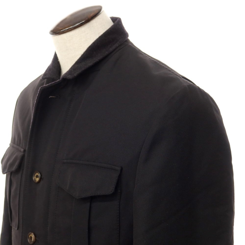 [Used] CRUCIANI Nylon Cashmere Field Jacket Blouson Black [Size 48] [BLK] [A/W] [Condition Rank A] [Men&