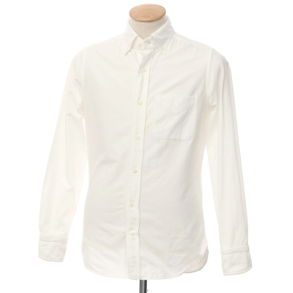 [Used] BOLZONELLA Cotton Button-down Casual Shirt White [Size not specified (S size)] [WHT] [A/W] [Condition rank C] [Men&