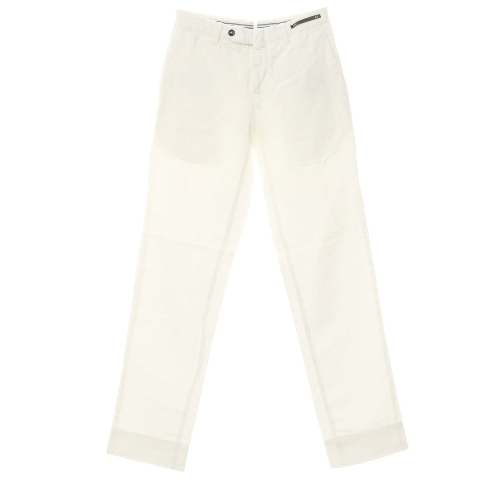 [Used] PT01 Linen Cotton Casual Slacks Pants White [44] [Condition Rank C] [Men&