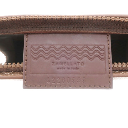 [Used] ZANELLATO Brandin Pouch Brown x White [W22.8xH15xD5] [BRW] [S/S/A/W] [Condition Rank B] ​​[Unisex] [768978]
