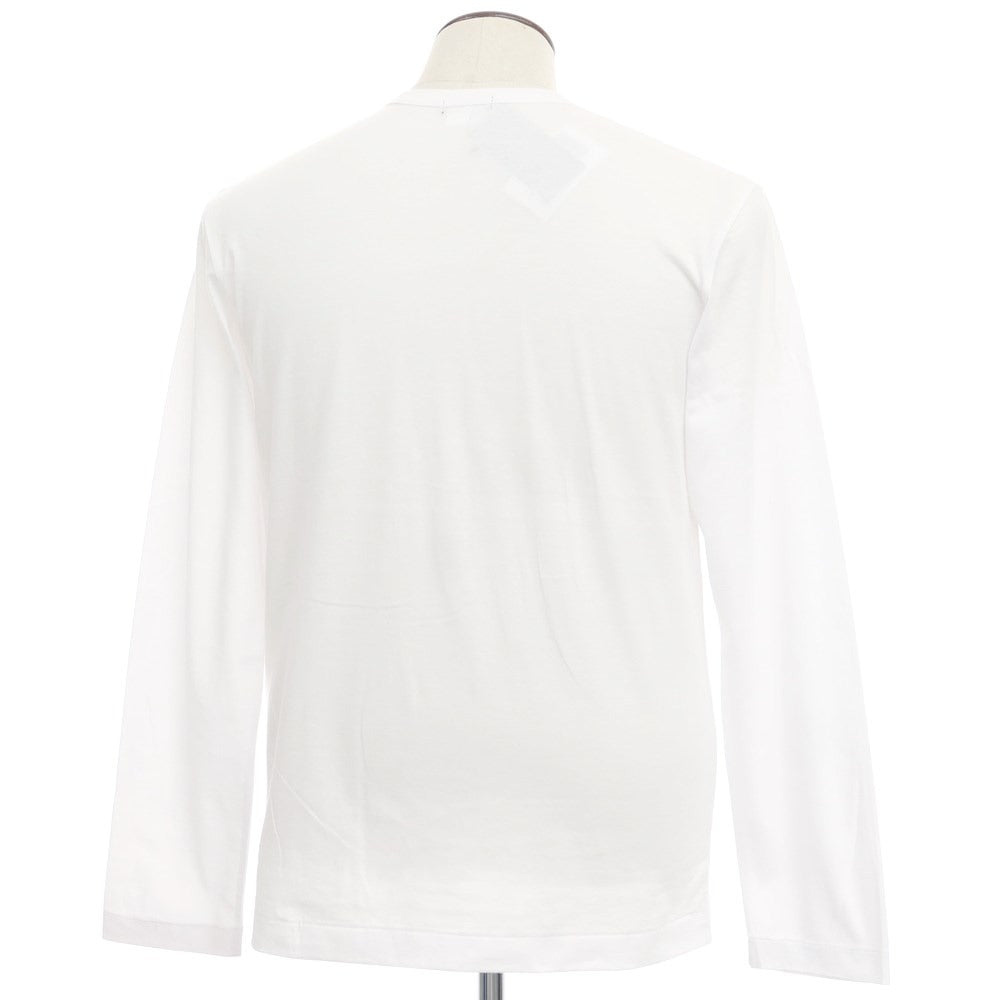 [Used] COMME des GARCONS HOMME PLUS Spring/Summer 2023 Cotton Long Sleeve T-Shirt White [Size L] [WHT] [S/S/A/W] [Condition Rank A] [Men&