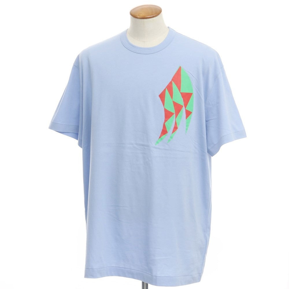 [Used] COMME des GARCONS HOMME PLUS Spring/Summer 2023 Cotton Short Sleeve T-Shirt Blue [Size M] [BLU] [S/S] [Condition Rank A] [Men&