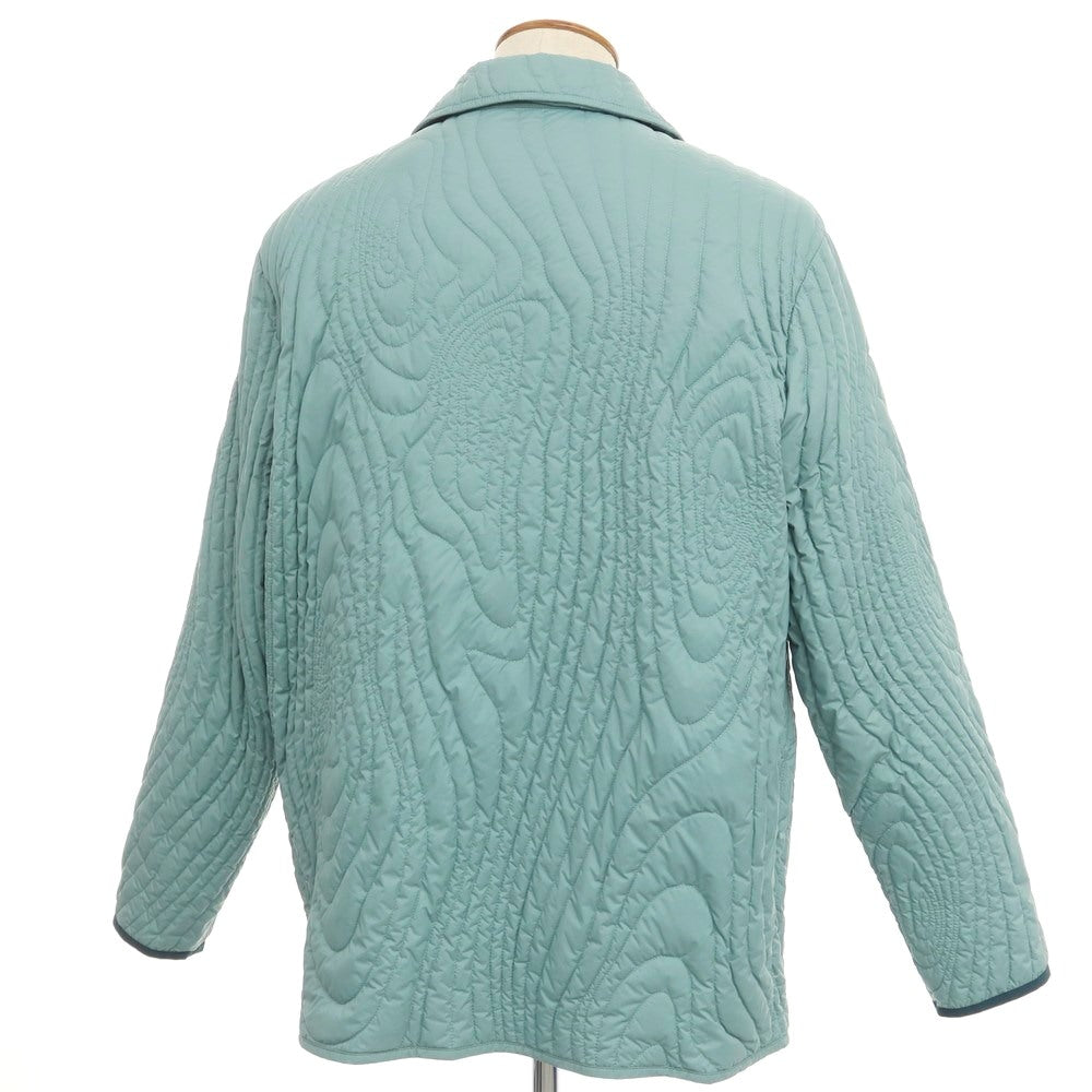 【中古】モンクレール グルノーブル MONCLER GRENOBLE 2023年秋冬 × Salehe Bembury ナイロン キルティング ダウンジャケット ライトブルー【サイズ2】【BLU】【A/W】【状態ランクA】【メンズ】【768983】