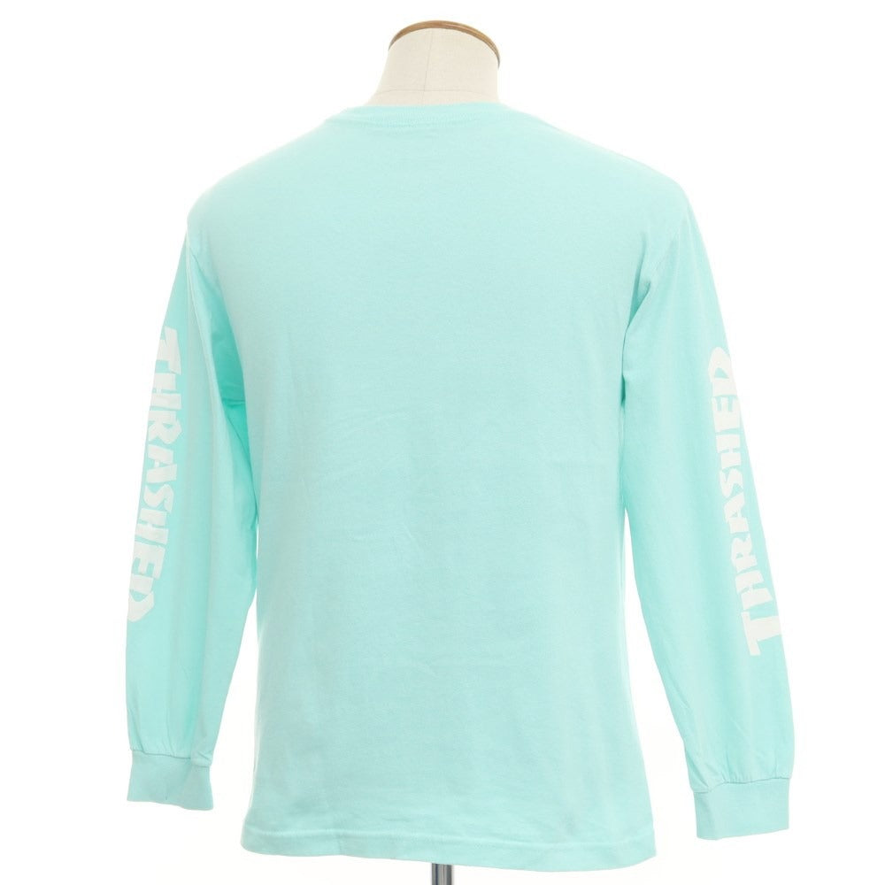 [Used] HUF Printed Long Sleeve T-Shirt Mint Blue [Size M] [BLU] [S/S/A/W] [Condition Rank C] [Men&