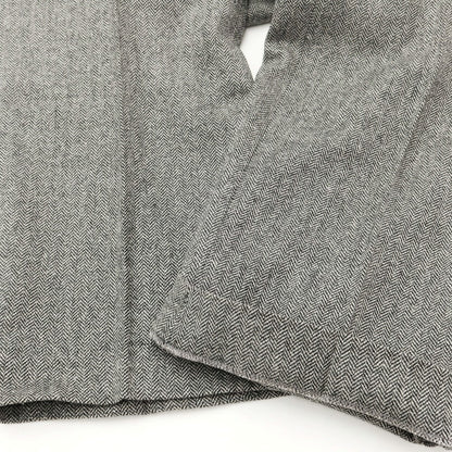 [Used] ysame Herringbone Wool Dress Slacks Pants Black x White [Size not specified (L size)] [GRY] [A/W] [Condition Rank B] ​​[Men&