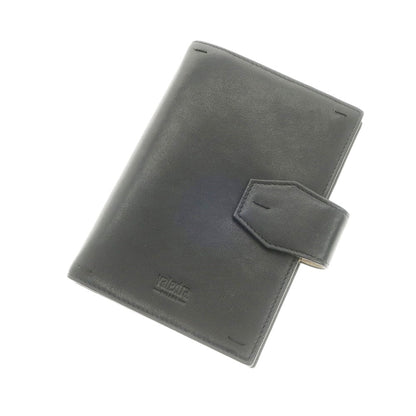 [Used] Valextra Valextra Leather 6-hole Notebook Cover Black x Ivory [BLK] [S/S/A/W] [Condition Rank B] ​​[Men&