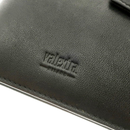 [Used] Valextra Valextra Leather 6-hole Notebook Cover Black x Ivory [BLK] [S/S/A/W] [Condition Rank B] ​​[Men&