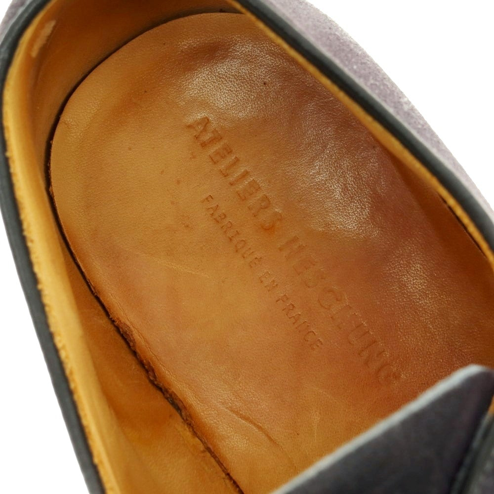 [Used] HESCHUNG AUSTIN Suede Derby Shoes Navy [Size 7 1/2] [NVY] [S/S/A/W] [Condition Rank C] [Men&