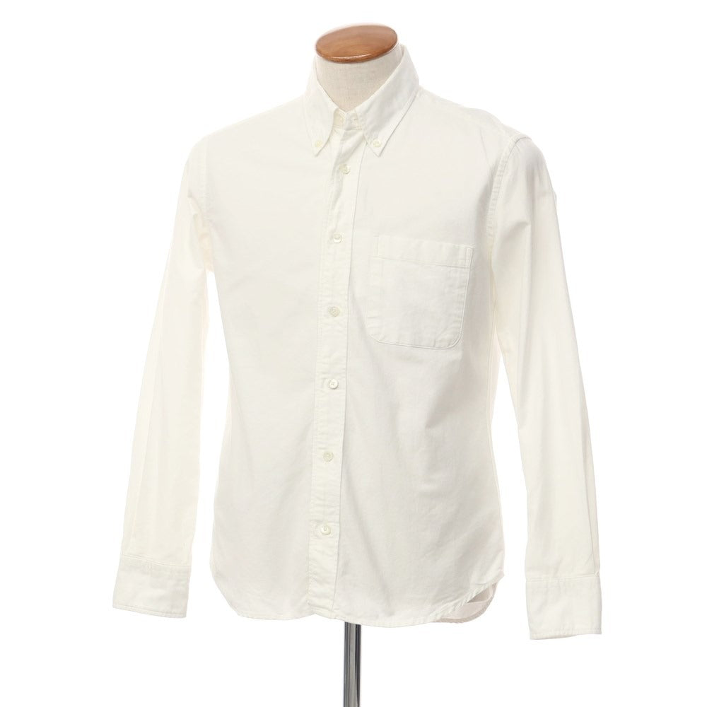 [Used] MANUAL ALPHABET Cotton Button-down Casual Shirt White [Size 2] [WHT] [S/S/A/W] [Condition Rank B] ​​[Men&