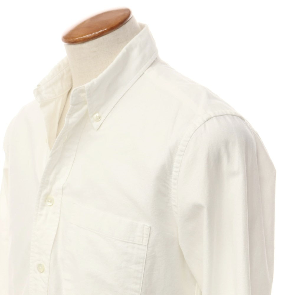 [Used] MANUAL ALPHABET Cotton Button-down Casual Shirt White [Size 2] [WHT] [S/S/A/W] [Condition Rank B] ​​[Men&