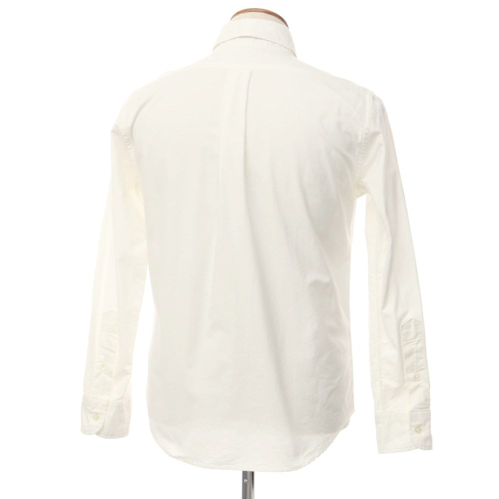 [Used] MANUAL ALPHABET Cotton Button-down Casual Shirt White [Size 2] [WHT] [S/S/A/W] [Condition Rank B] ​​[Men&
