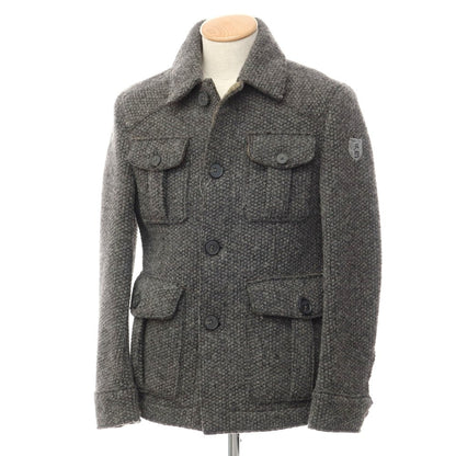 [Used] LBM1911 Wool polyester knit blouson, gray [Size 44] [GRY] [A/W] [Condition rank B] ​​[Men&