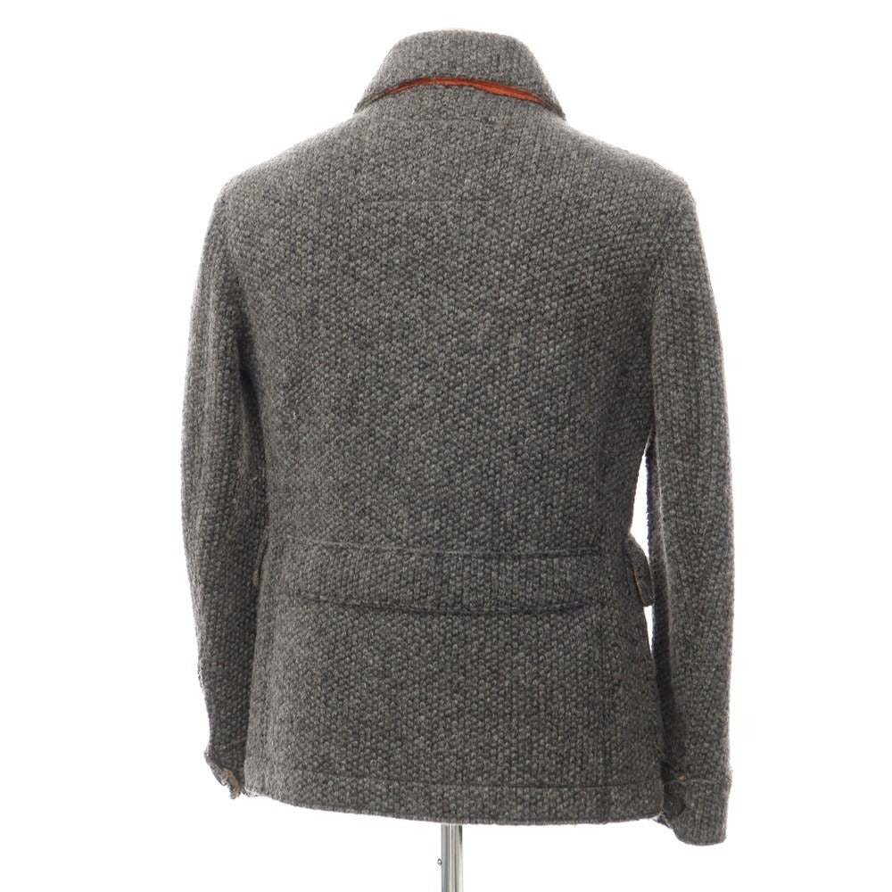 [Used] LBM1911 Wool polyester knit blouson, gray [Size 44] [GRY] [A/W] [Condition rank B] ​​[Men&