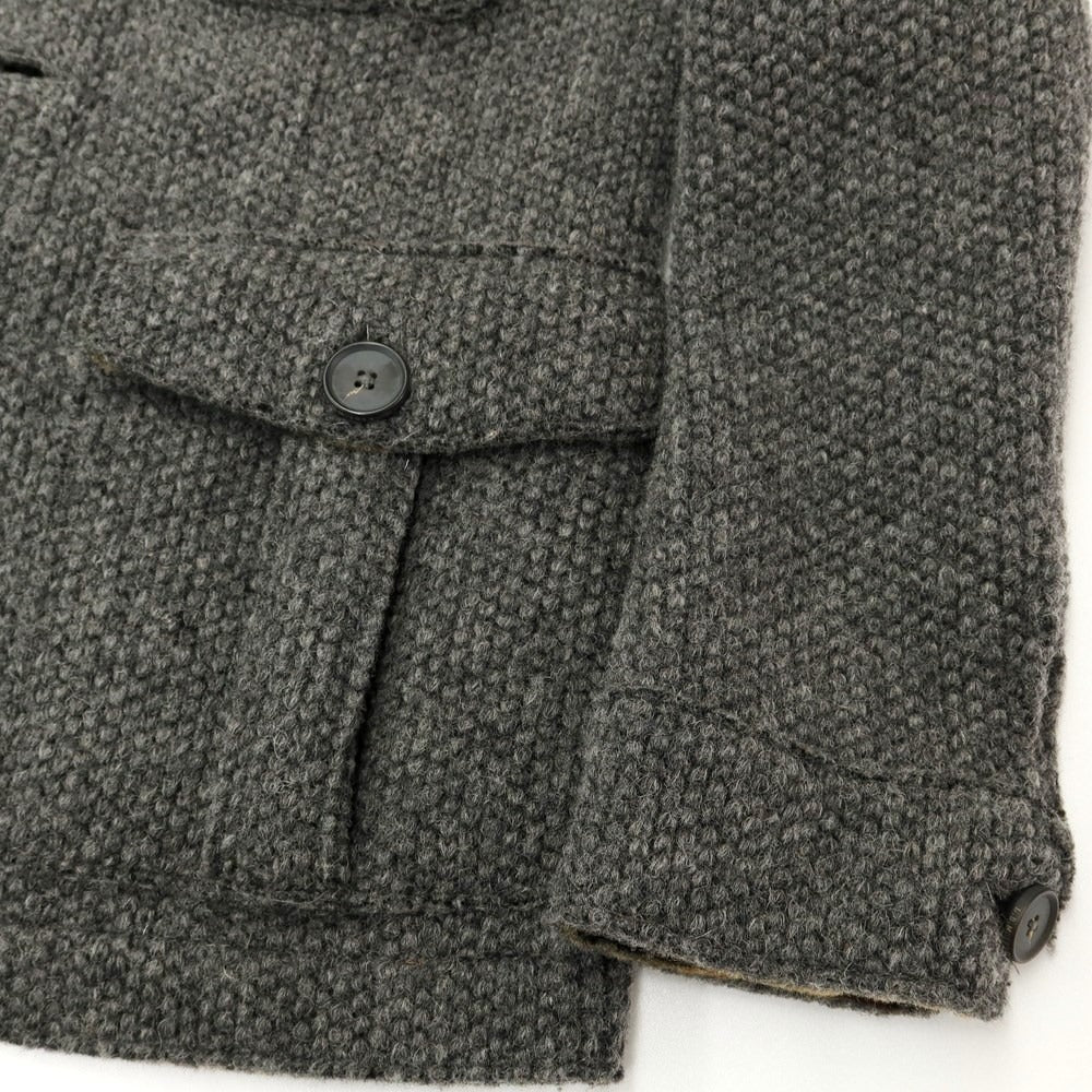 [Used] LBM1911 Wool polyester knit blouson, gray [Size 44] [GRY] [A/W] [Condition rank B] ​​[Men&