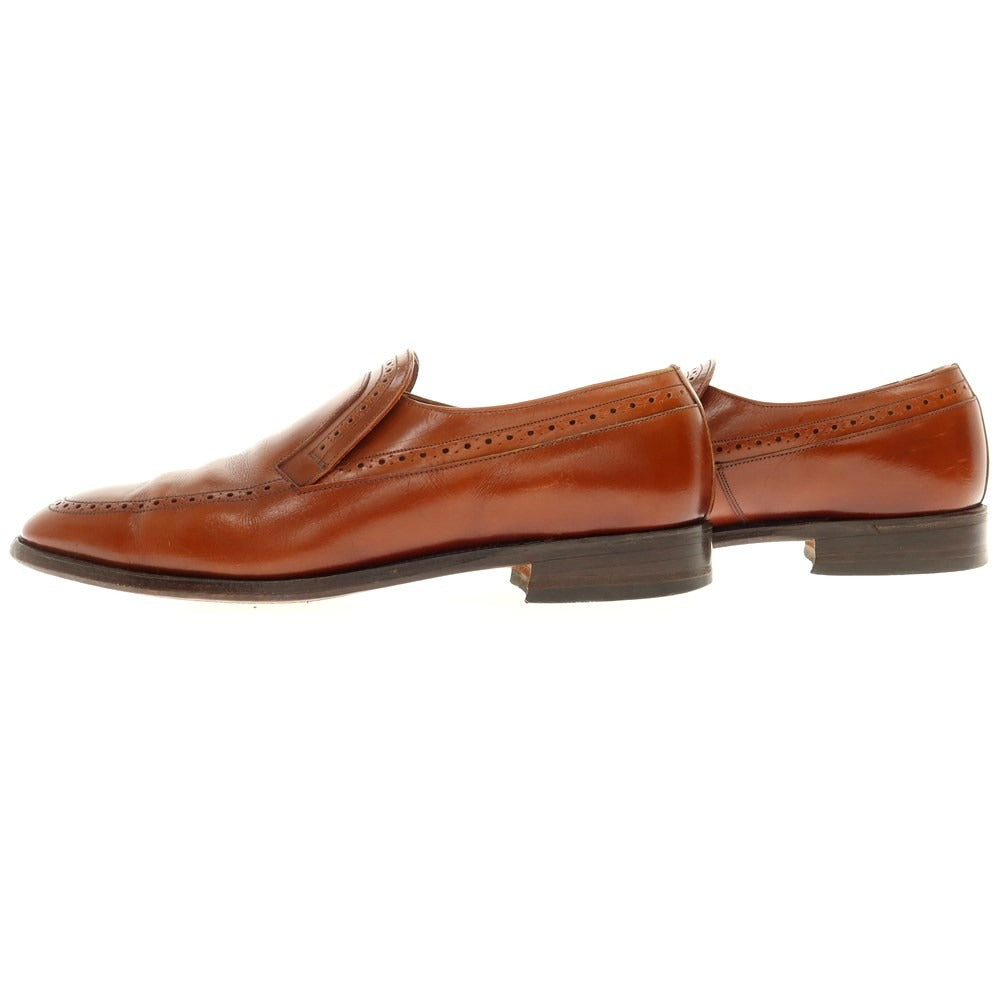 [Used] Hawkes Hallmarks HAWKES HALLMARKS U-tip loafers orange brown [Size 9 EE] [BRW] [S/S/A/W] [Condition Rank C] [Men&