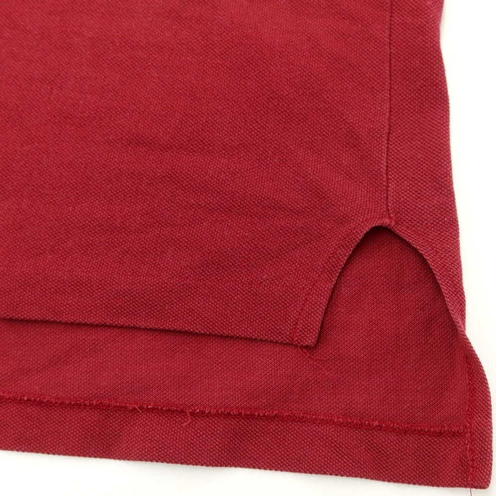 [Used] Brooks Brothers Cotton Short Sleeve Polo Shirt Red [L] [Condition Rank D] [Men&