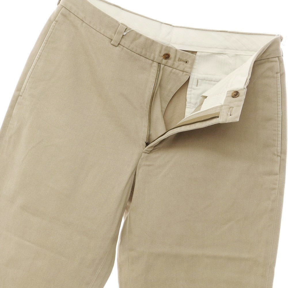 [Used] Brooks Brothers Twill Cotton Half-length Chino Pants Beige [Size 34] [BEI] [S/S/A/W] [Condition Rank C] [Men&