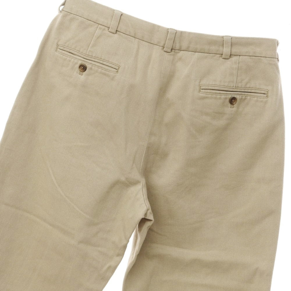 [Used] Brooks Brothers Twill Cotton Half-length Chino Pants Beige [Size 34] [BEI] [S/S/A/W] [Condition Rank C] [Men&