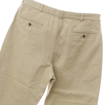 [Used] Brooks Brothers Twill Cotton Half-length Chino Pants Beige [Size 34] [BEI] [S/S/A/W] [Condition Rank C] [Men&