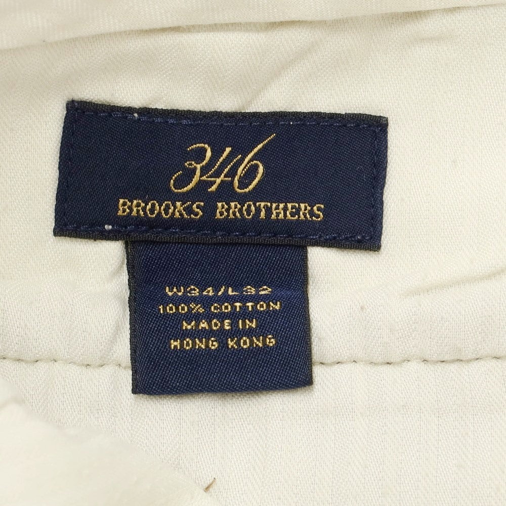 [Used] Brooks Brothers Twill Cotton Half-length Chino Pants Beige [Size 34] [BEI] [S/S/A/W] [Condition Rank C] [Men&