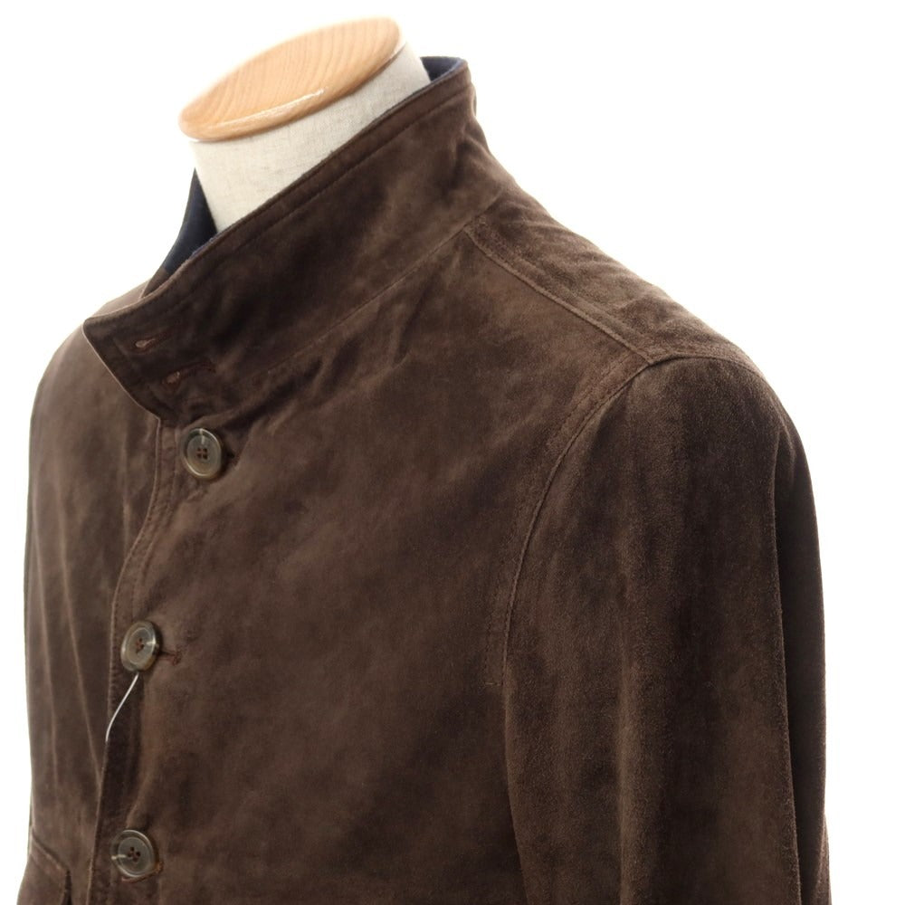 [Used] Makers Shirt Kamakura Suede Leather Jacket Blouson Brown [Size 44] [BRW] [A/W] [Condition Rank C] [Men&