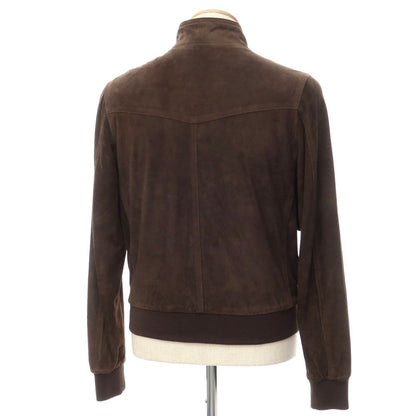 [Used] Makers Shirt Kamakura Suede Leather Jacket Blouson Brown [Size 44] [BRW] [A/W] [Condition Rank C] [Men&