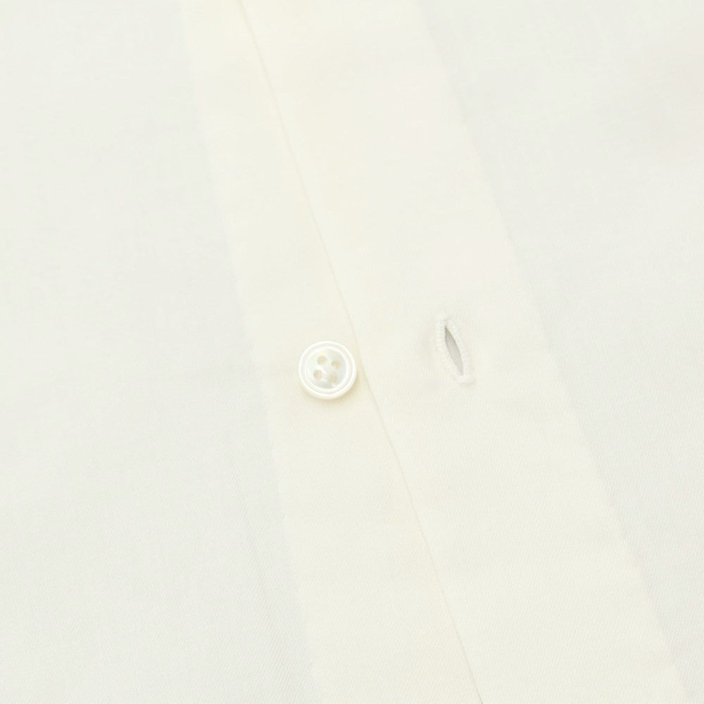 [Used] AVINO Cotton Cashmere Wide Collar Dress Shirt Ivory [Size 37] [WHT] [S/S/A/W] [Condition Rank A] [Men&