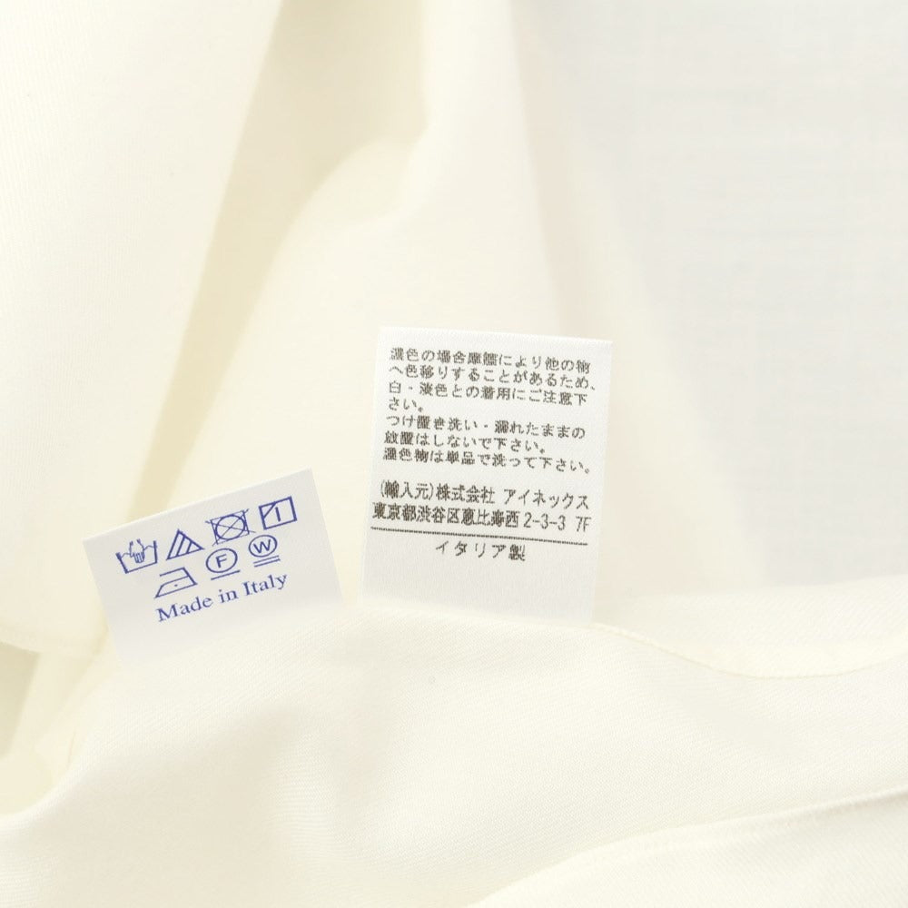 [Used] AVINO Cotton Cashmere Wide Collar Dress Shirt Ivory [Size 37] [WHT] [S/S/A/W] [Condition Rank A] [Men&