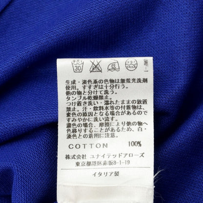 [Used] Cesare Attolini Cotton Pique Wide Collar Casual Shirt Royal Blue [Size 37] [BLU] [S/S/A/W] [Condition Rank B] ​​[Men&