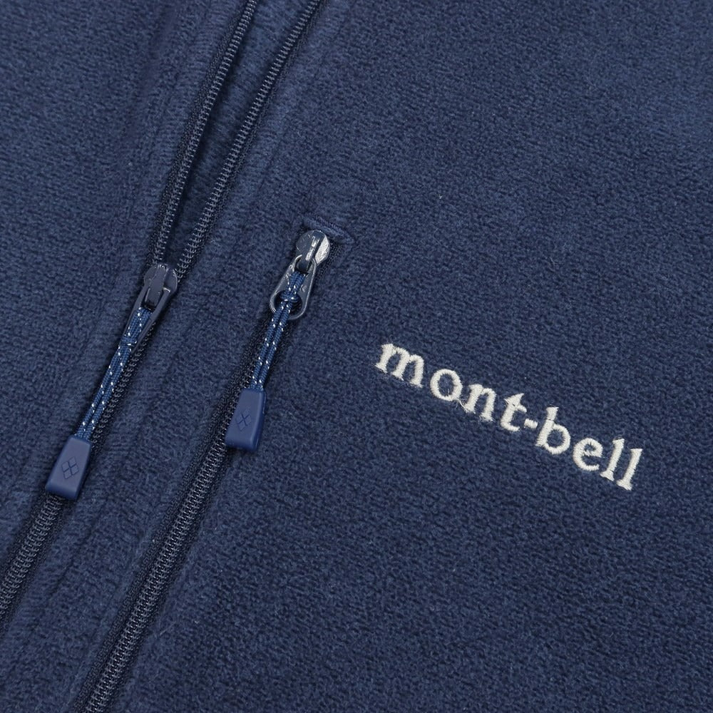 [Used] Mont-bell polyester half-zip fleece, navy [Size S] [NVY] [A/W] [Condition Rank C] [Men&