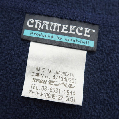 [Used] Mont-bell polyester half-zip fleece, navy [Size S] [NVY] [A/W] [Condition Rank C] [Men&