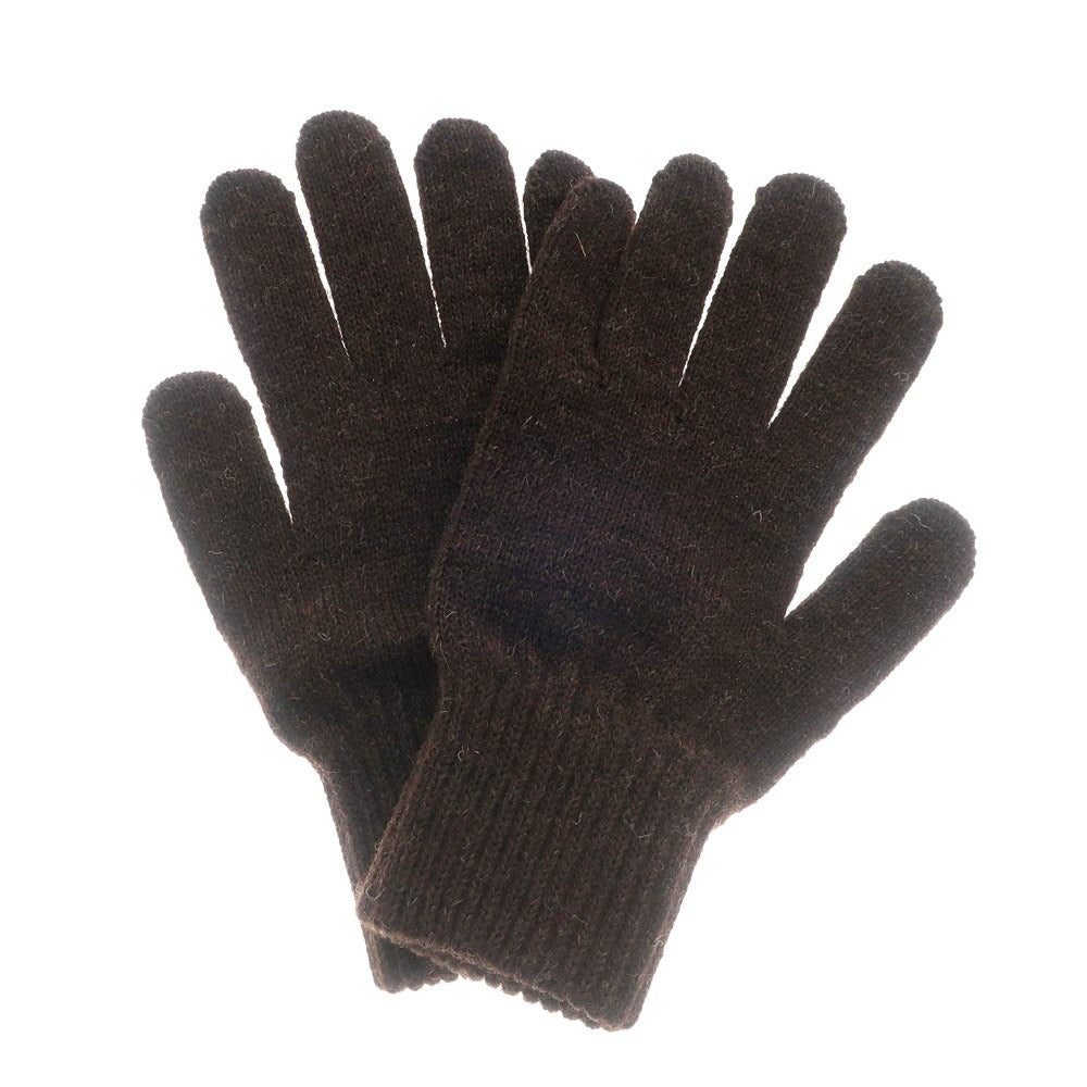 [Used] Black Sheep Wool Knit Gloves, Brown [BRW] [A/W] [Condition Rank A] [Men&