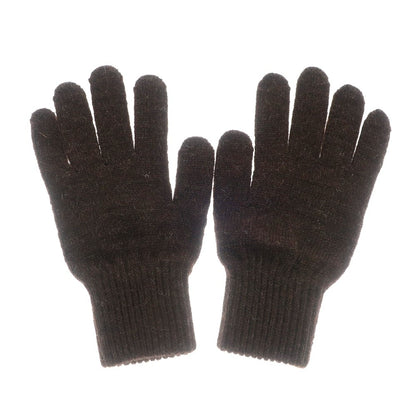 [Used] Black Sheep Wool Knit Gloves, Brown [BRW] [A/W] [Condition Rank A] [Men&