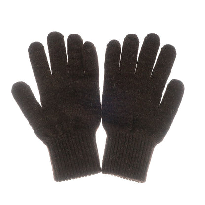 [Used] Black Sheep Wool Knit Gloves, Brown [BRW] [A/W] [Condition Rank A] [Men&
