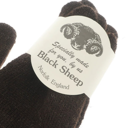 [Used] Black Sheep Wool Knit Gloves, Brown [BRW] [A/W] [Condition Rank A] [Men&