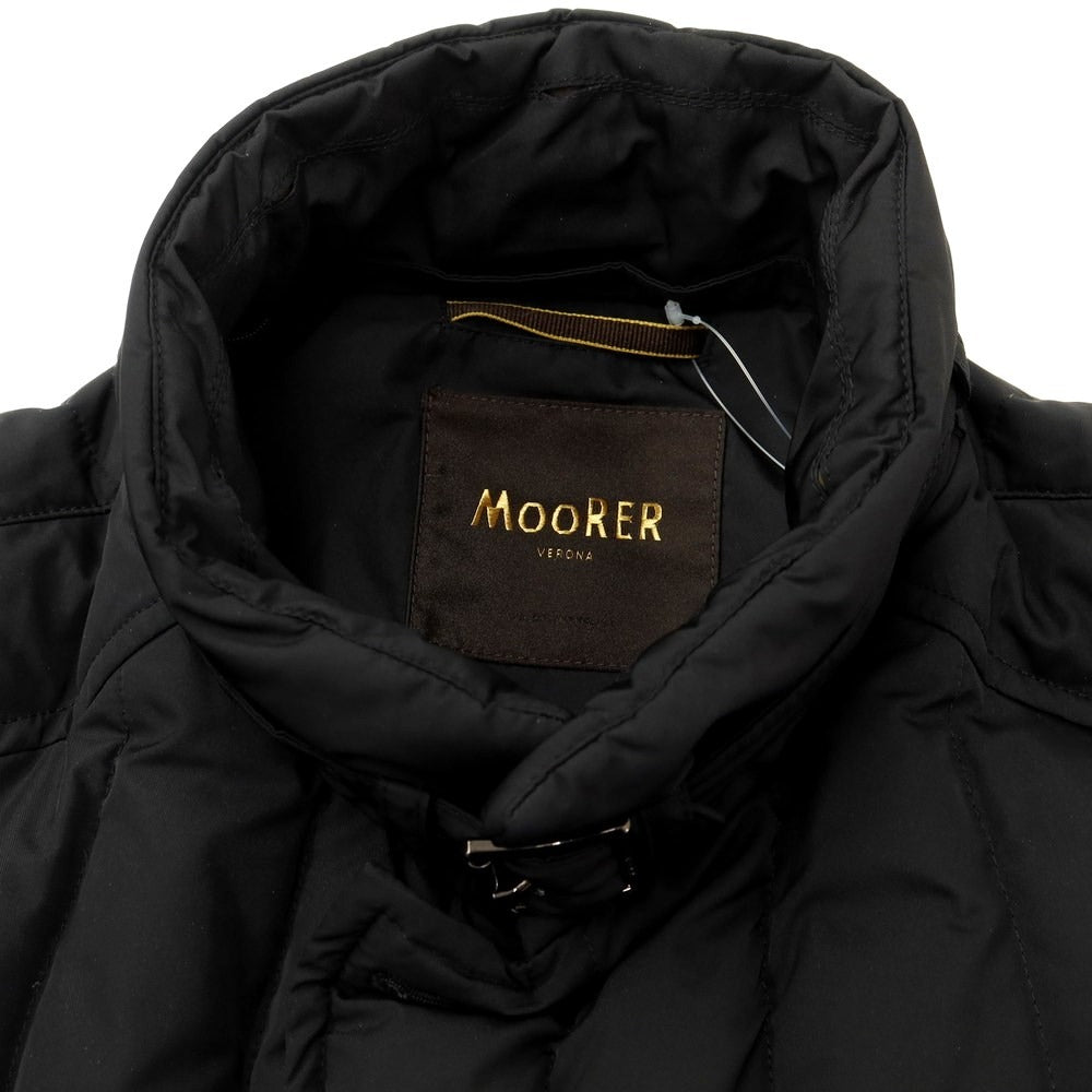[Used] MOORER Polyester Fur Down Jacket Blouson Black [Size 50] [BLK] [A/W] [Condition Rank B] ​​[Men&