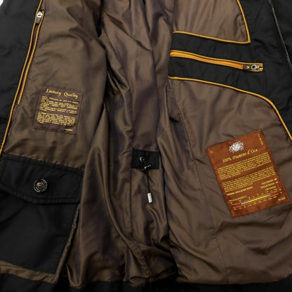[Used] MOORER Polyester Fur Down Jacket Blouson Black [Size 50] [BLK] [A/W] [Condition Rank B] ​​[Men&