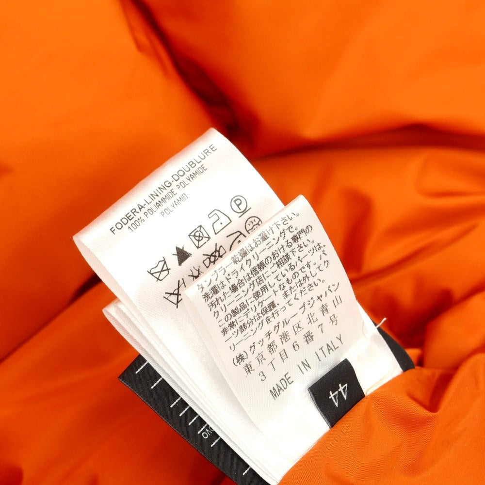 [Used] Gucci Nylon Down Jacket Blouson Orange [Size 44] [ORG] [A/W] [Condition Rank B] ​​[Men&