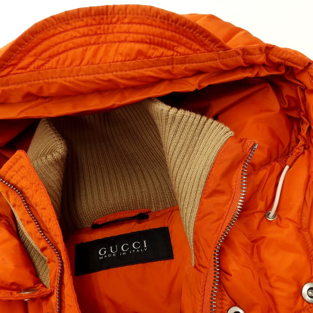 [Used] Gucci Nylon Down Jacket Blouson Orange [Size 44] [ORG] [A/W] [Condition Rank B] ​​[Men&