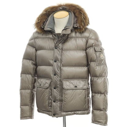 [Used] Moncler MONCLER HUBERT Nylon Down Jacket Blouson Greige [Size 1] [GRY] [A/W] [Condition Rank B] ​​[Men&