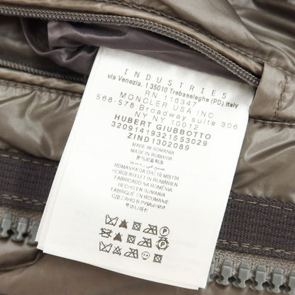 [Used] Moncler MONCLER HUBERT Nylon Down Jacket Blouson Greige [Size 1] [GRY] [A/W] [Condition Rank B] ​​[Men&