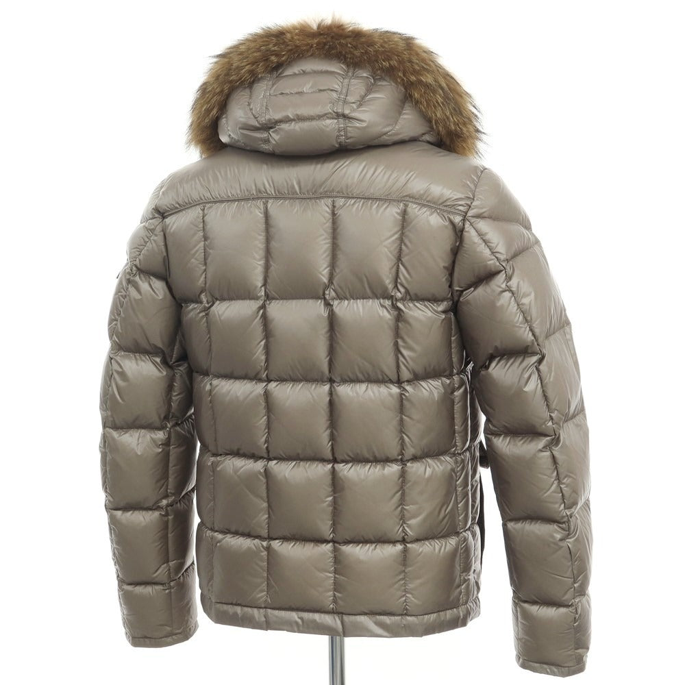 [Used] Moncler MONCLER HUBERT Nylon Down Jacket Blouson Greige [Size 1] [GRY] [A/W] [Condition Rank B] ​​[Men&